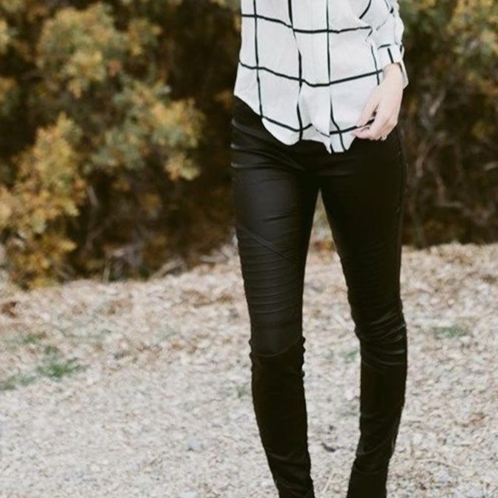 Rockstar moto skinny pant